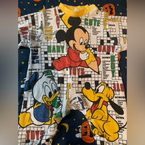 -SOLD- Vintage Disney Babies One Piece Romper - Picture 2 of 8